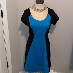 COPY - New York and Company Size S Color Block Aline